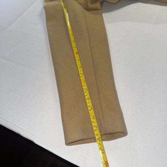 Old Navy Womens Pea Coat Soft Wool Blend Jacket Khaki Color Sz XL - Picture 12 of 14